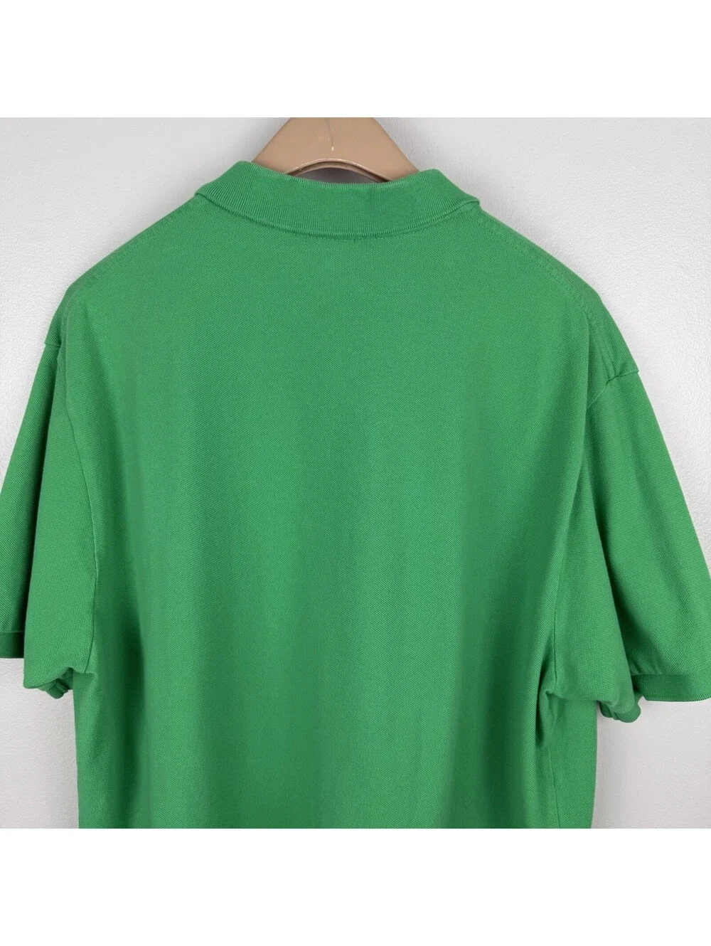 Polo Ralph Lauren Shirt Mens XL Green Pink Pony Pique Cotton Short Sleeve Preppy